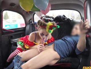 Gal Bug In The Horniest Clown In The World Gets Drilled