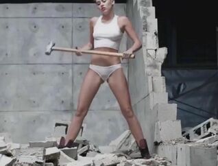 Miley Cyrus Naked Gigs - Demolishing Ball (Slowed Down) 1