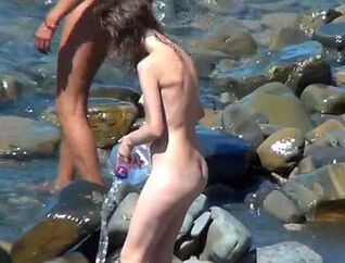 Beach spycam displays us some nude teenager nudists. Ensue